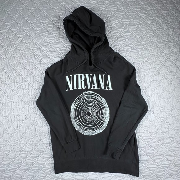 H&M Divided Other - NIRVANA Rock Band Hoodie MENS UNISEX Black XL